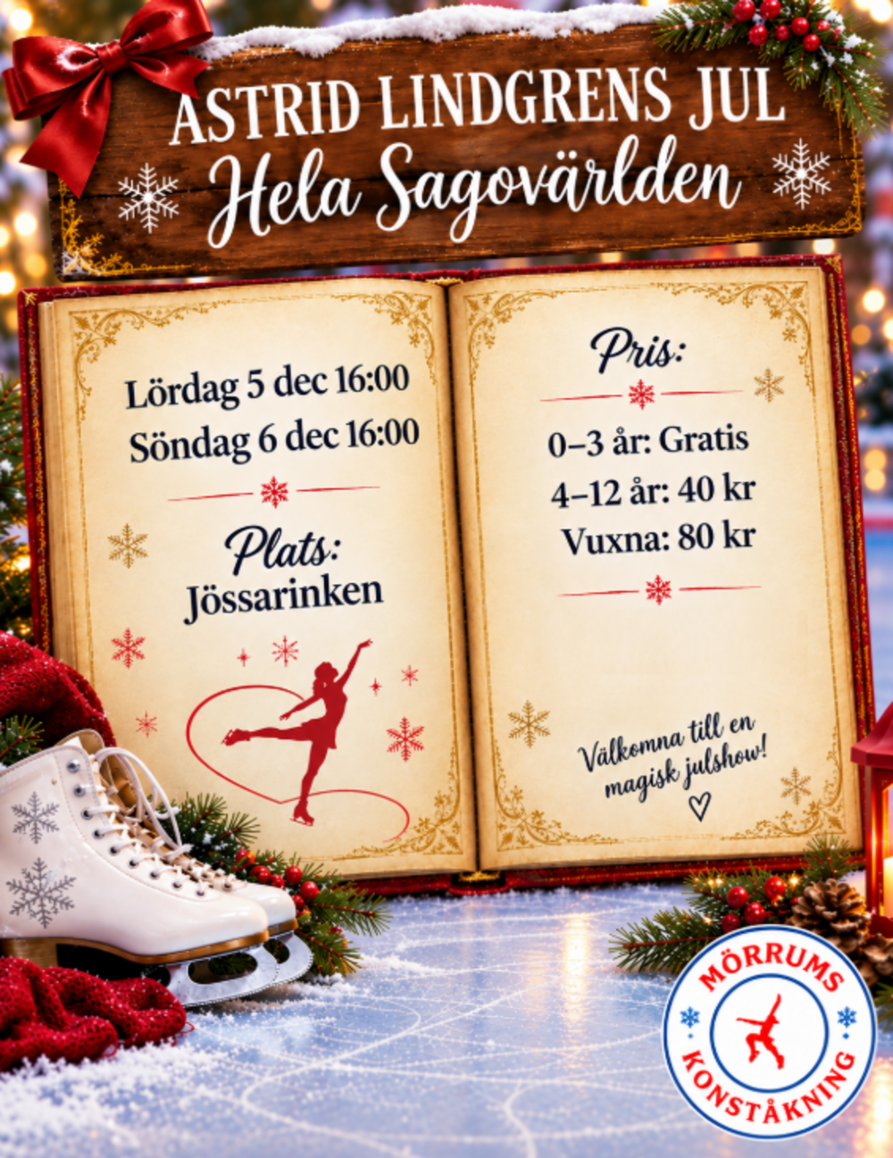 Biljetter julshow 2026 Mörrum